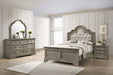 Manchester Bedroom Set with Upholstered Arched Headboard Wheat image