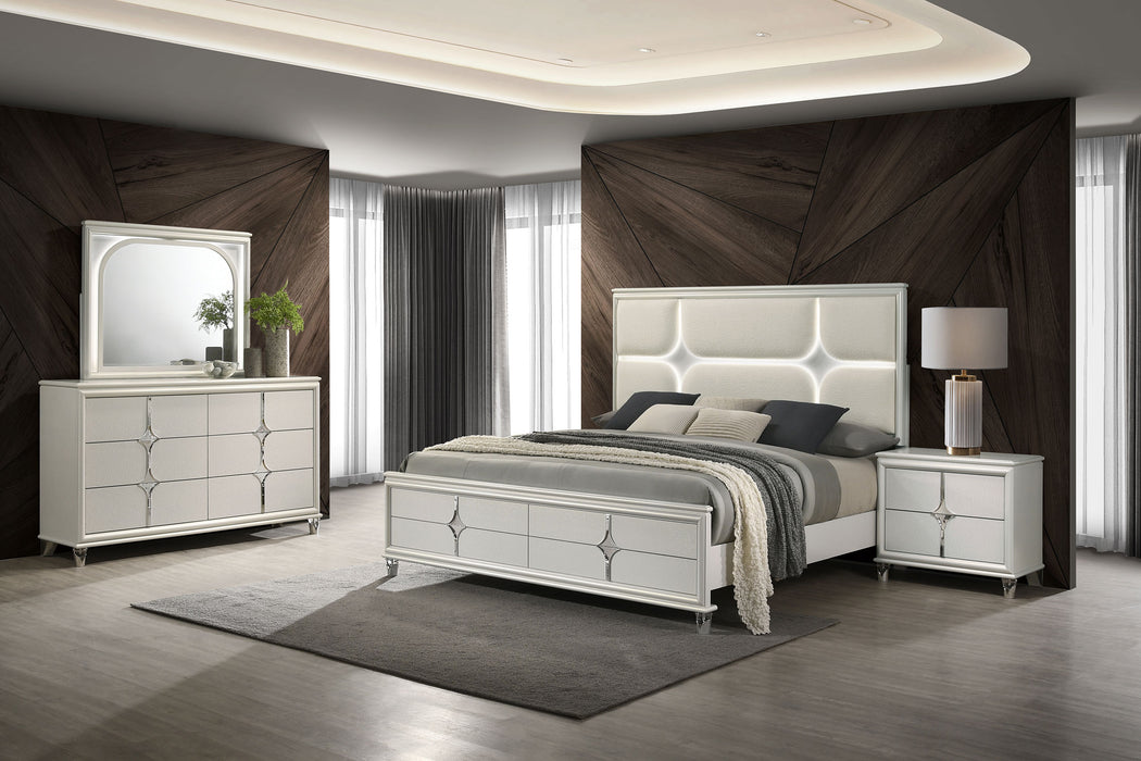 Olivia 4 & 5 Piece Bedroom Set E.King, Queen, & Cal.King