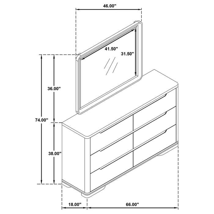 Ladera Dresser with Mirror