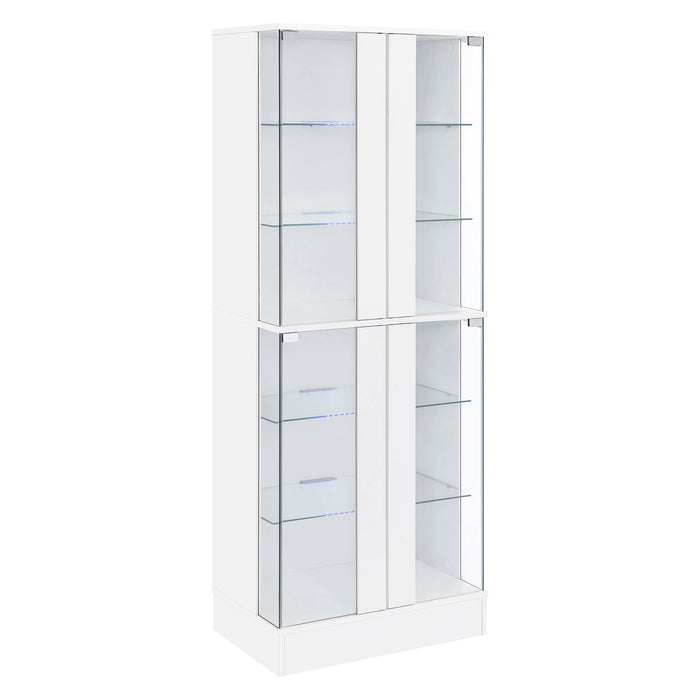 Cabra Curio Cabinet with LED Lighting