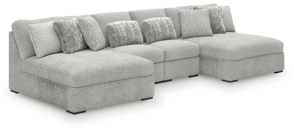Cuddle Plush Sectional with Chaise
