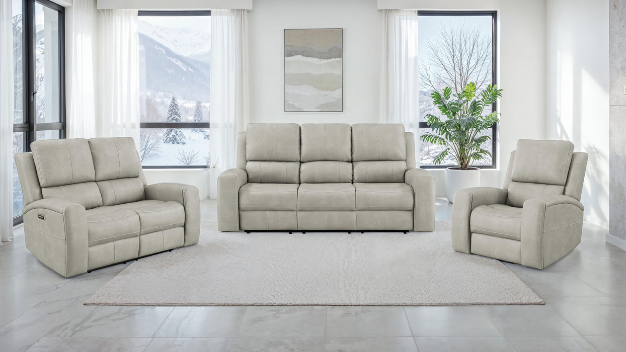 Brickston Triple Power Reclining Sofa Set