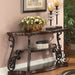 Laney Sofa Table Deep Merlot and Clear image