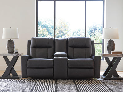 Mackmenville Reclining Loveseat with Console