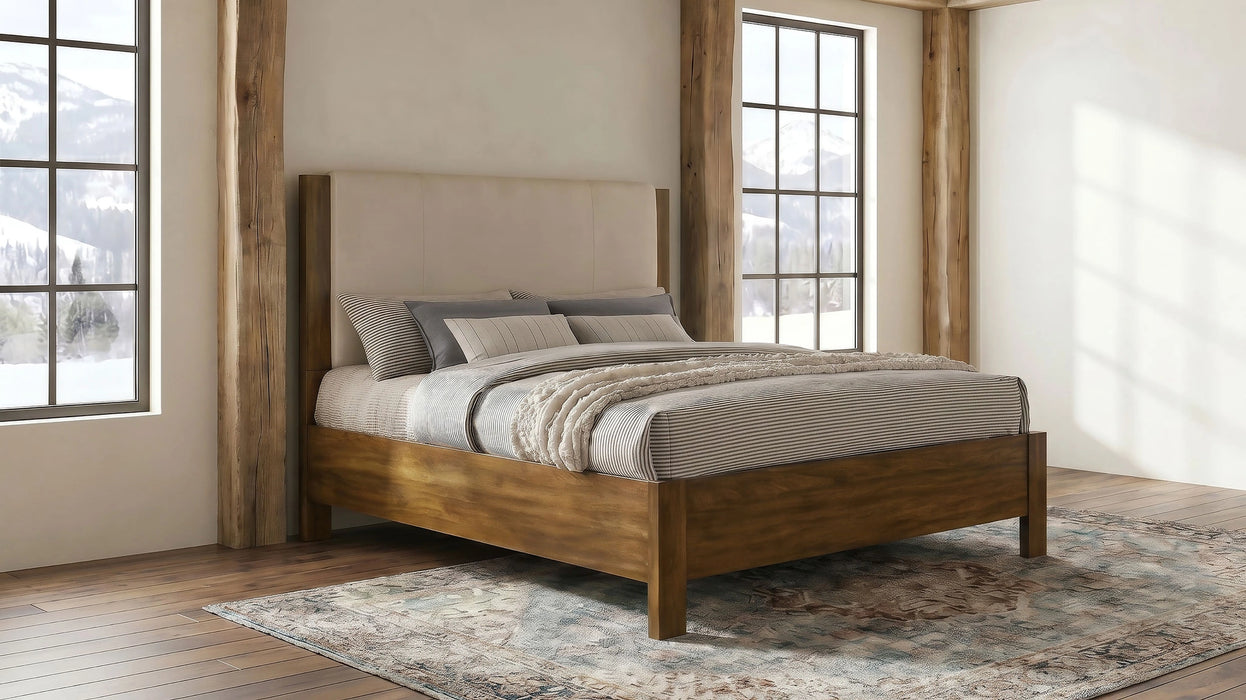 Adderley Wood Panel Bed