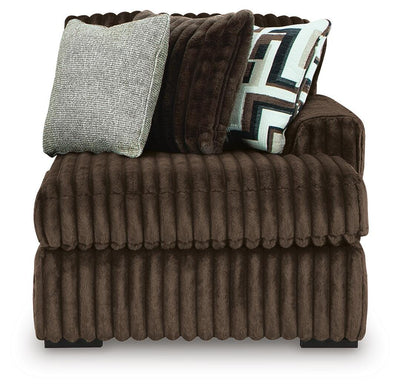 Midnight-Madness Sectional with Chaise