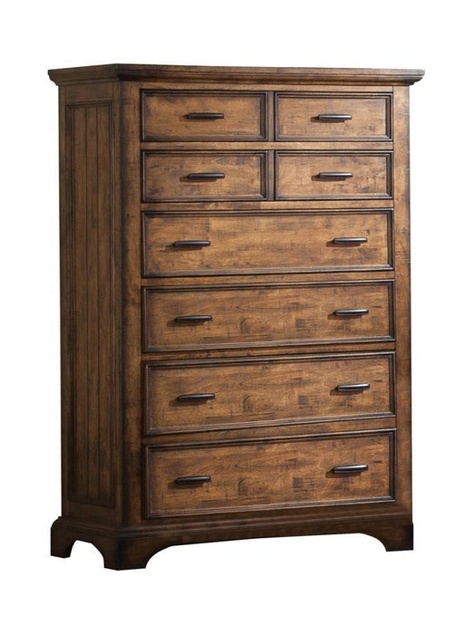 Elk Grove 7-drawer Chest Vintage Bourbon