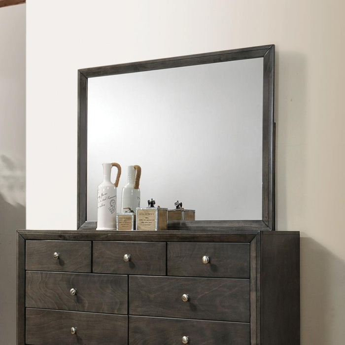 Serenity Rectangular Dresser Mirror Mod Grey