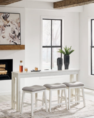 Robbinsdale Counter Height Dining Table and 3 Barstools Set