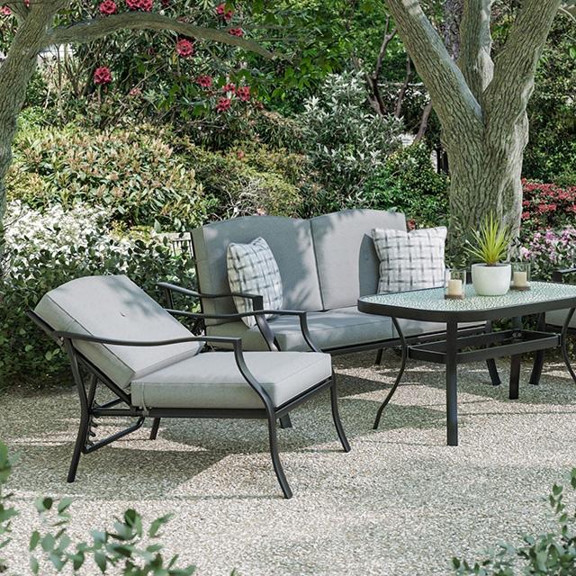 Adele 5 Pc. Conversation Set w/ Adjustable Chairs