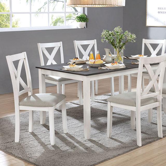 ANYA 7 Pc. Dining Table Set