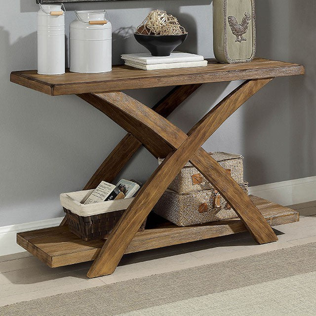 Bryanna Antique Light Oak Sofa Table image