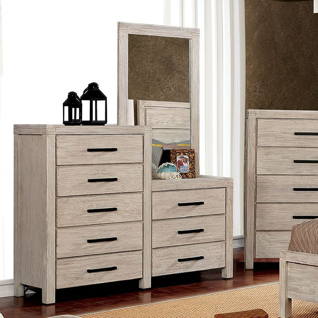 Strasburg 8-Drawer Dresser Mirror image