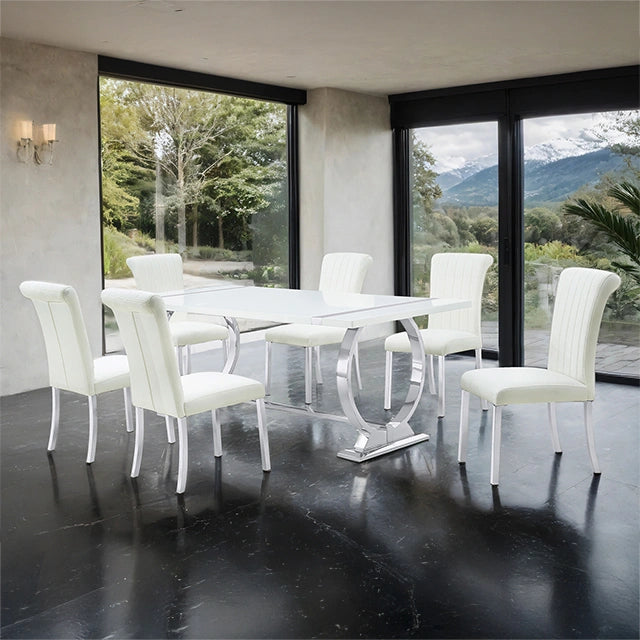 Holbaek 5 Pc 80" Dining Table Set