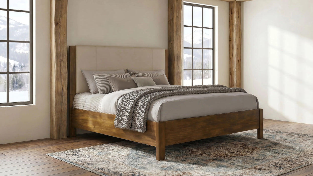 Adderley Wood Panel Bed