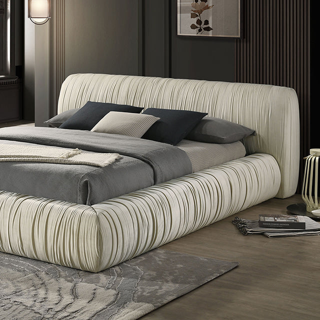 Palmdale Bed Black & Ivory